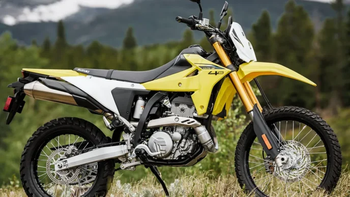 Suzuki DR-Z4 2025 — возвращение легенды с современными технологиями