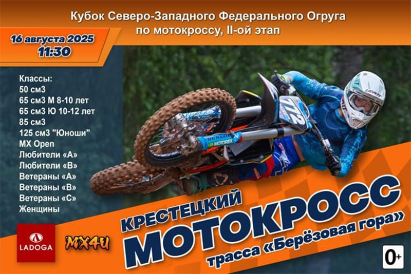 6 августа 2025 – Кубок СЗФО: 2-й этап