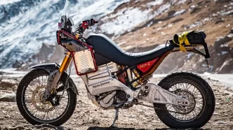 Royal Enfield E-Himalayan — почти готовый электрический туристический мотоцикл