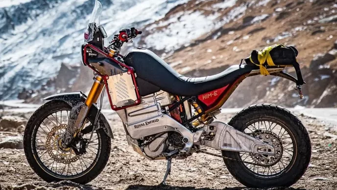 Royal Enfield E-Himalayan — почти готовый электрический туристический мотоцикл