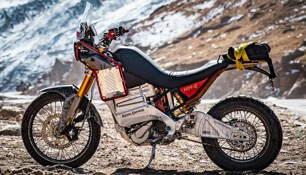 Royal Enfield E-Himalayan — почти готовый электрический туристический мотоцикл