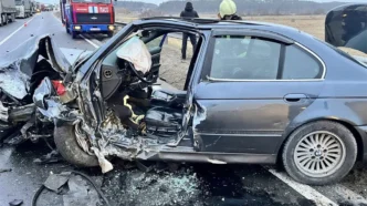 Смертельное ДТП на трассе М-15 под Могилёвом: выезд на встречку и лобовое столкновение