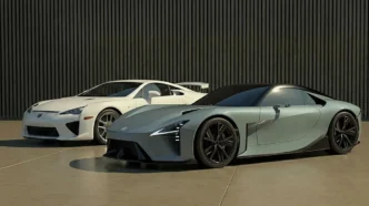 Lexus LFA возвращается как электрический суперкар — премьера и детали