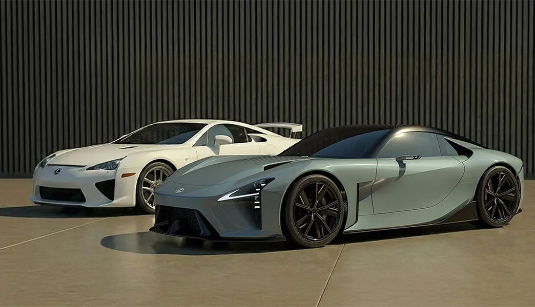 Lexus LFA возвращается как электрический суперкар — премьера и детали