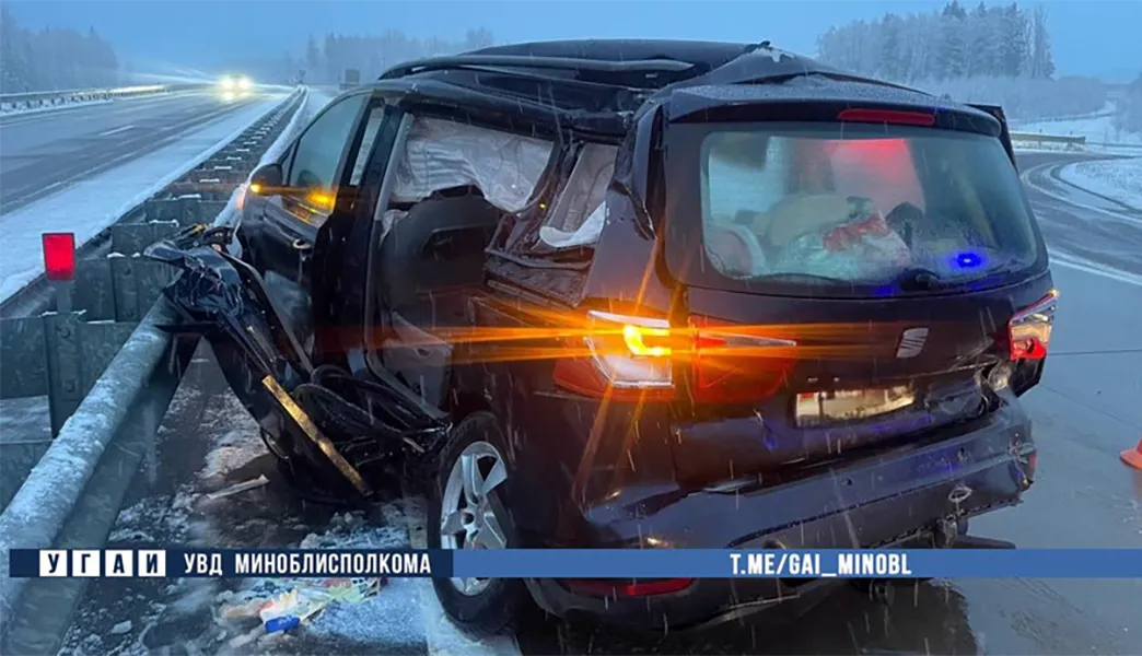 Тройное ДТП на МКАД-2 с участием Seat и Volvo – пострадал ребёнок