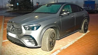 На границе изъяли Mercedes 2025 года: авто в розыске и задержание водителя