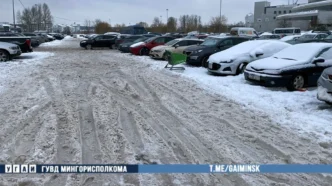 ДТП у Национальной библиотеки в Минске - водитель Belgee врезался в 5 авто и погиб