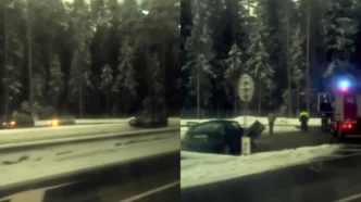 ДТП на трассе М6 в Беларуси: подробности аварии и работы служб