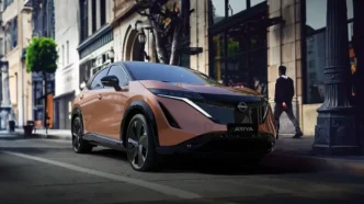 Обновлённый Nissan Ariya 2026: новый дизайн, подвеска и цены