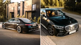 Флагманский седан Mercedes-Benz S-Class W223 в автопарке каршеринга Hello