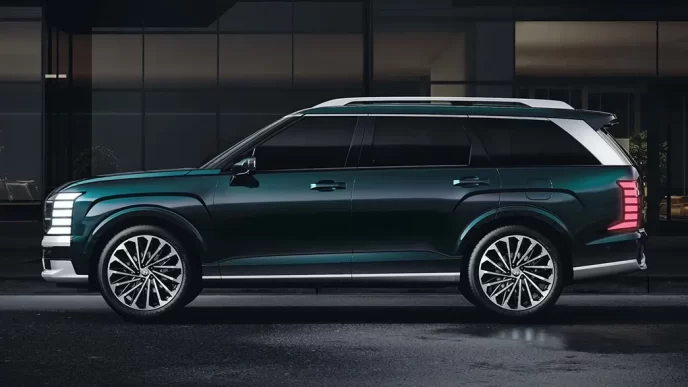 Кроссовер Hyundai Palisade 2026 года с дефектным механизмом складывания сидений