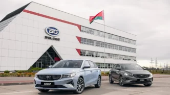 Конвейер завода БЕЛДЖИ и новые модели BELGEE X50+ и Geely EX2