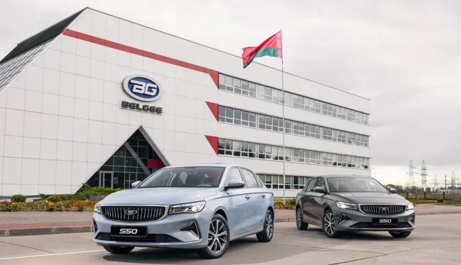 Конвейер завода БЕЛДЖИ и новые модели BELGEE X50+ и Geely EX2